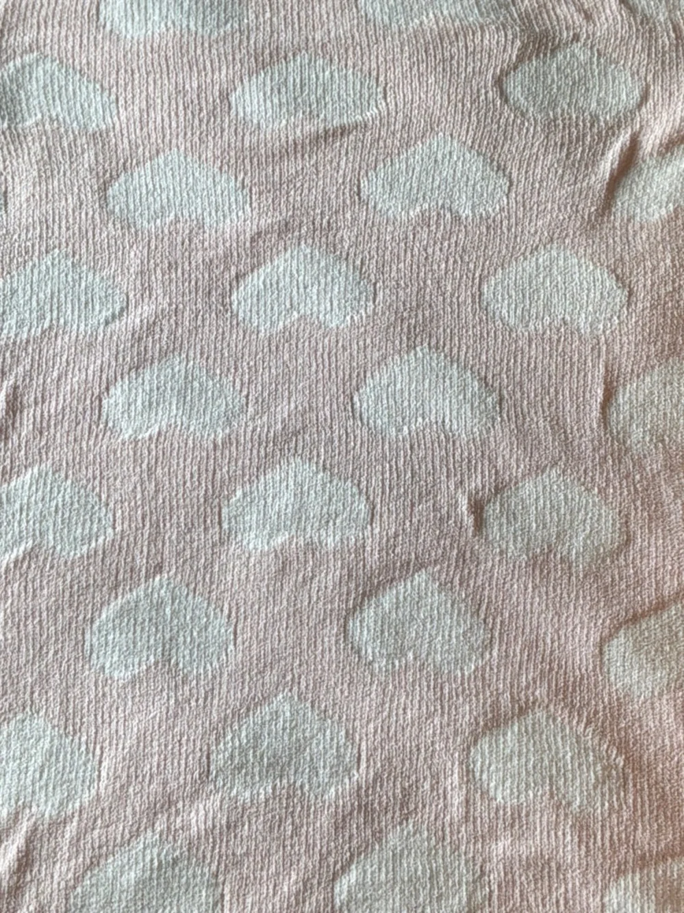 Pink Heart Pattern Baby Blanket by Living Textiles